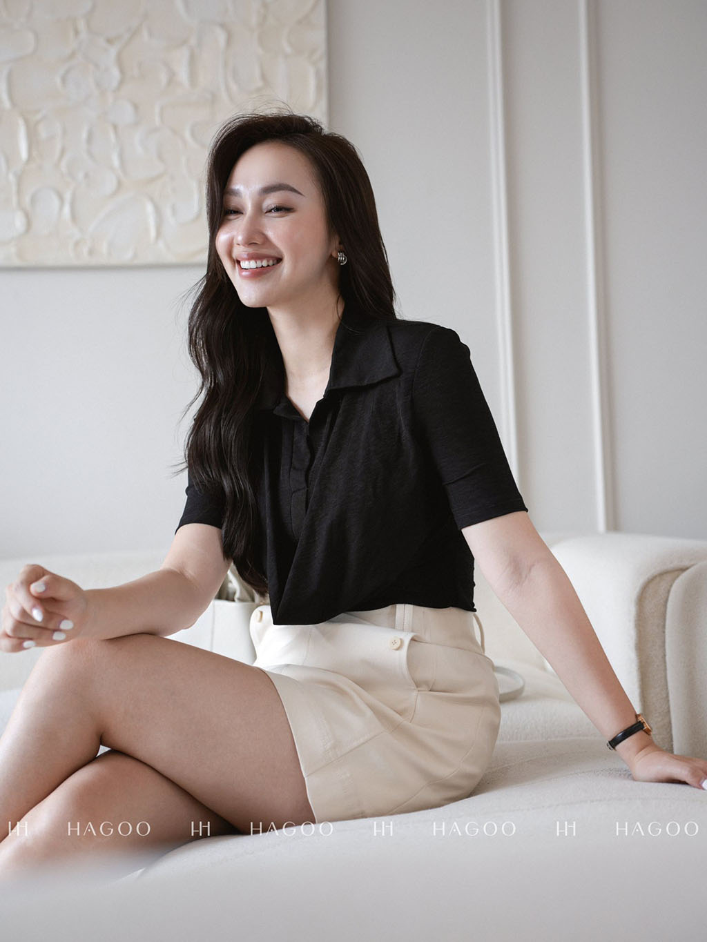 Áo thun cổ đổ cộc tay HAGOO_thumbnail_13