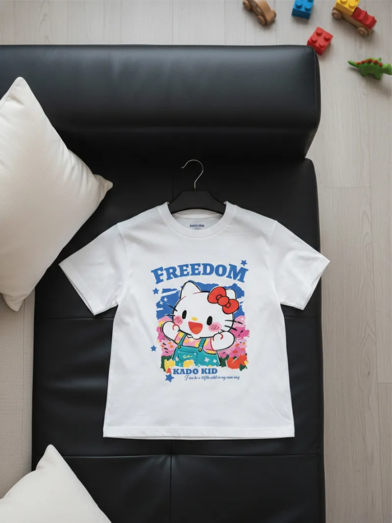 Áo thun bé trai bé gái Kittie cute Kado 3195_thumbnail_6