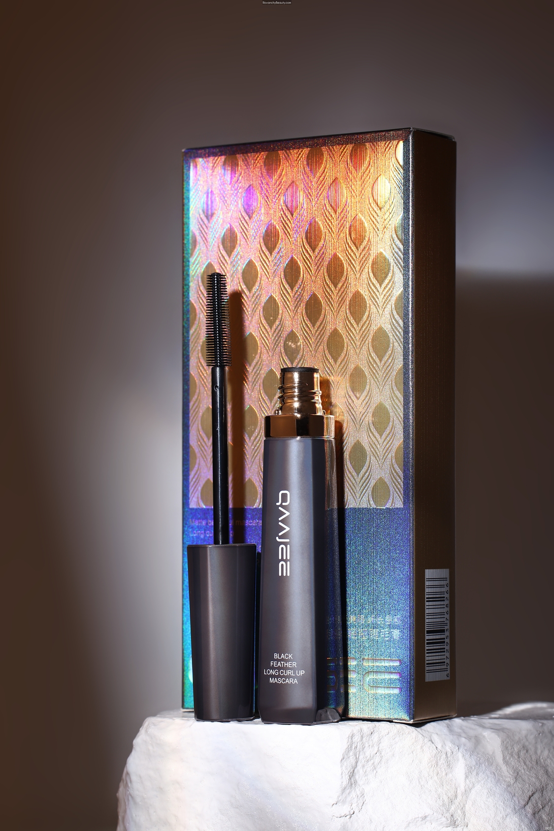 Mascara QAAJEE J807 - Làm Dài Và Cong Mi, Chống Trôi, Bền Màu Suốt 24H_thumbnail_5