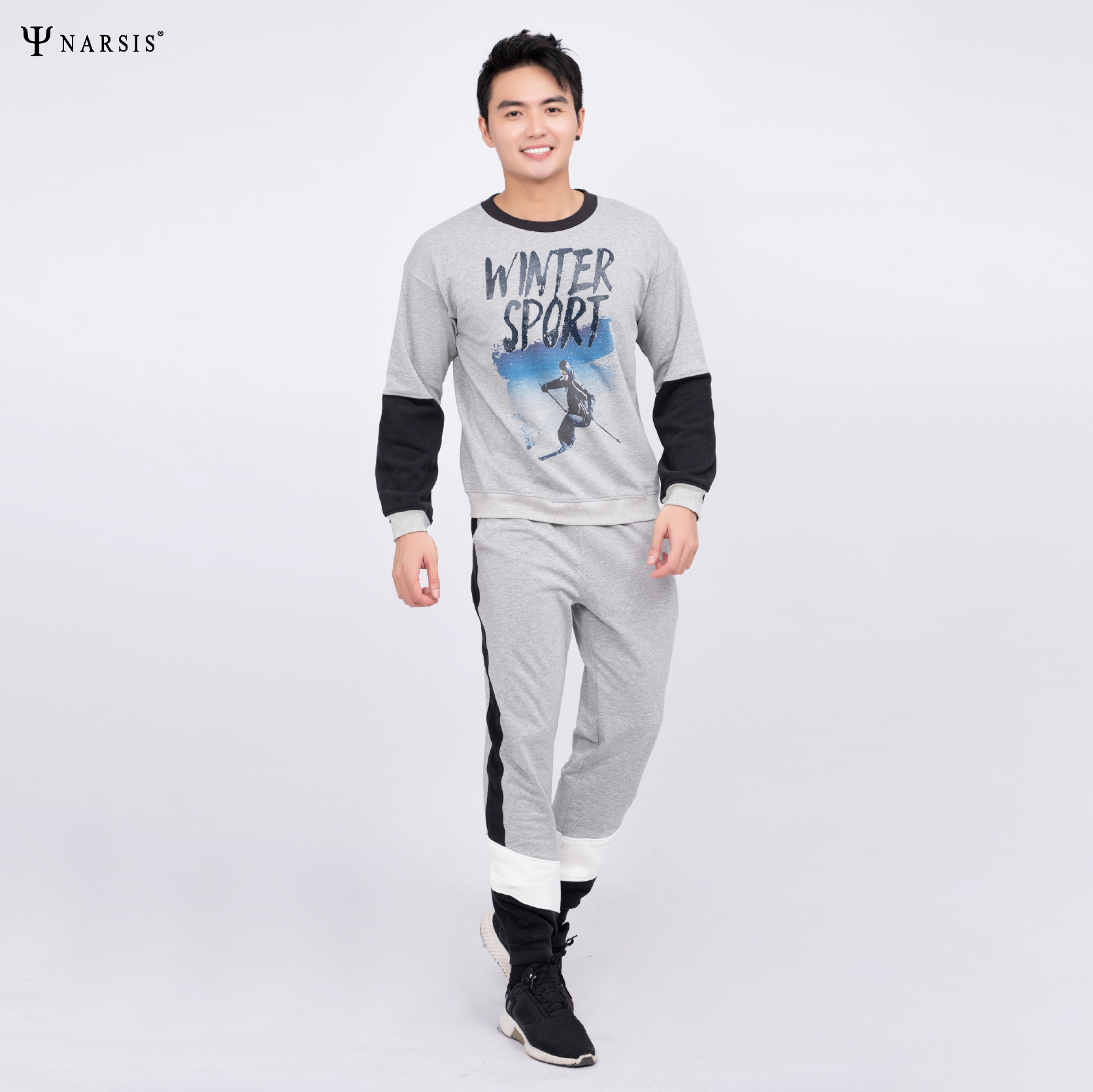 BỘ THU ĐÔNG NAM E0005 NARSIS VẢI NỈ ẤM ÁP, MỀM MẠI, THÍCH HỢP MÙA ĐÔNG, GIỮ NHIỆT TỐT_thumbnail_2