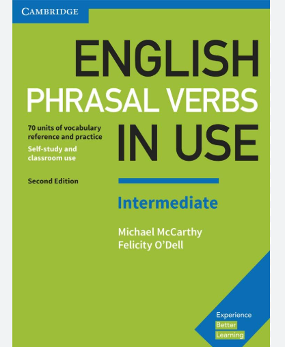 Sách English Phrasal Verbs in Use Intermediate - Bản in màu lazer đẹp