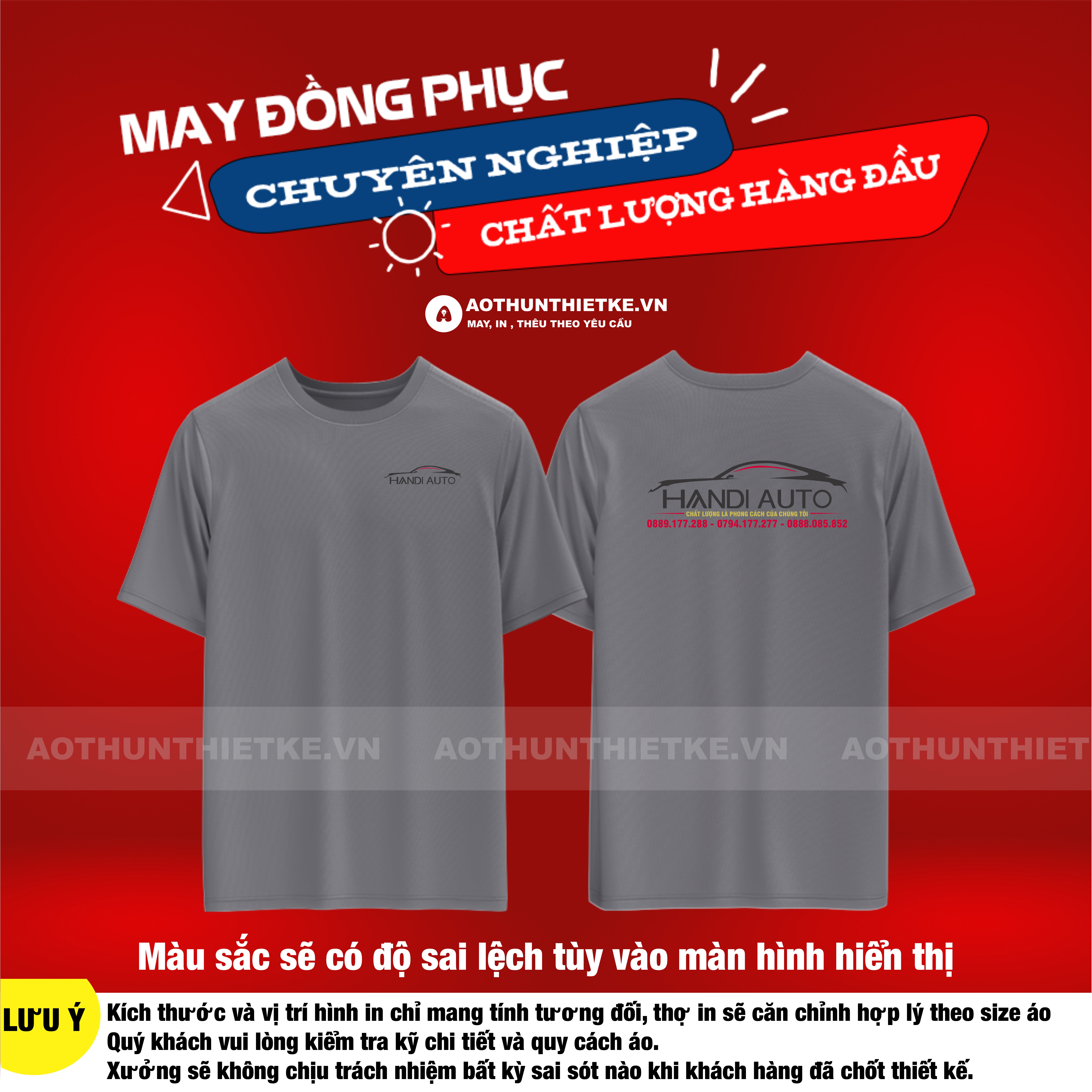 Áo Đồng Phục Handi Auto