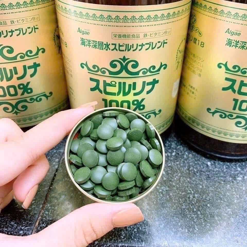 HM104 Tảo xoắn Nhật Bản ( hộp 2200 viên )