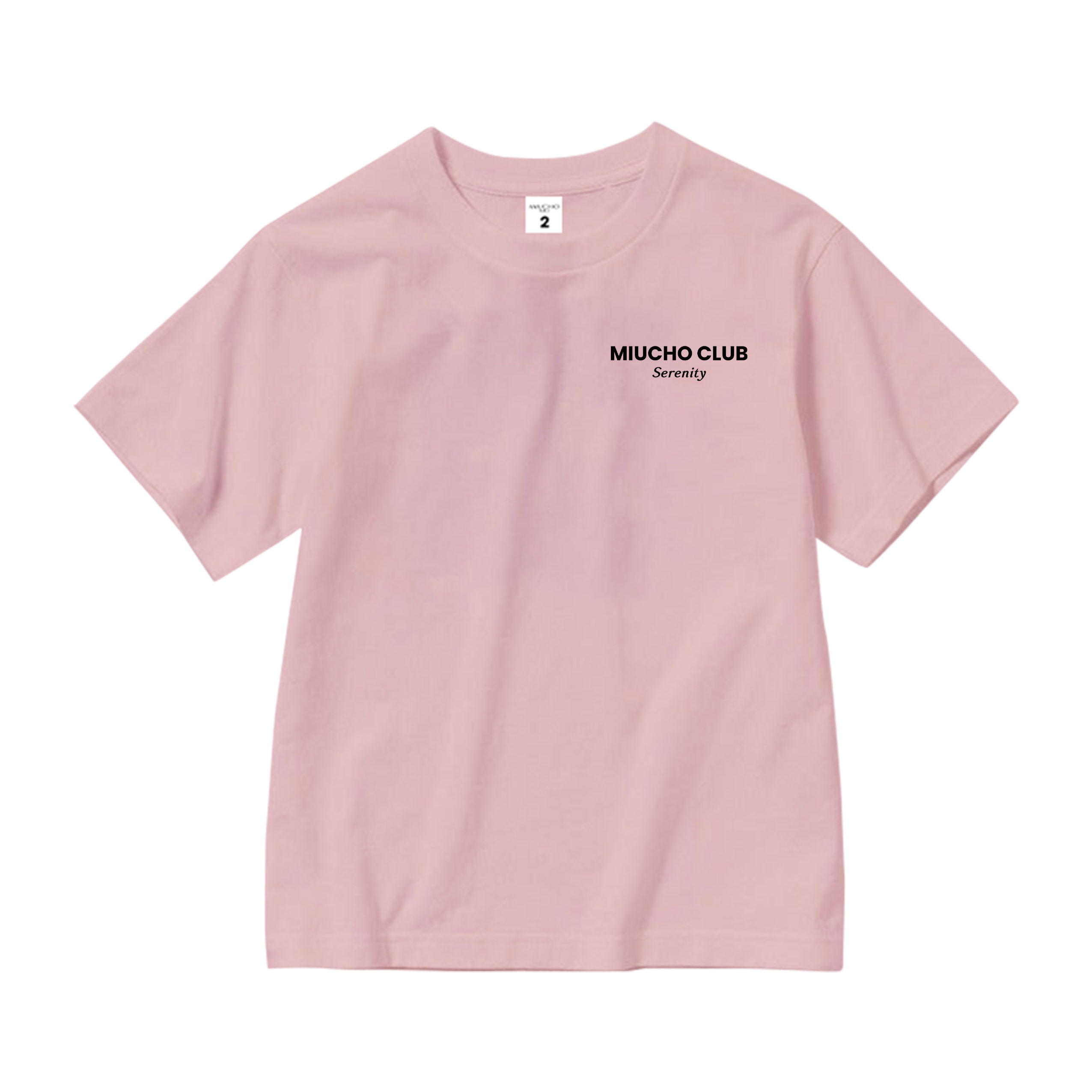 Áo thun trẻ em form rộng thoải mái AED1231 Miucho Kid tay ngắn vải cotton cổ tròn in typography_thumbnail_7