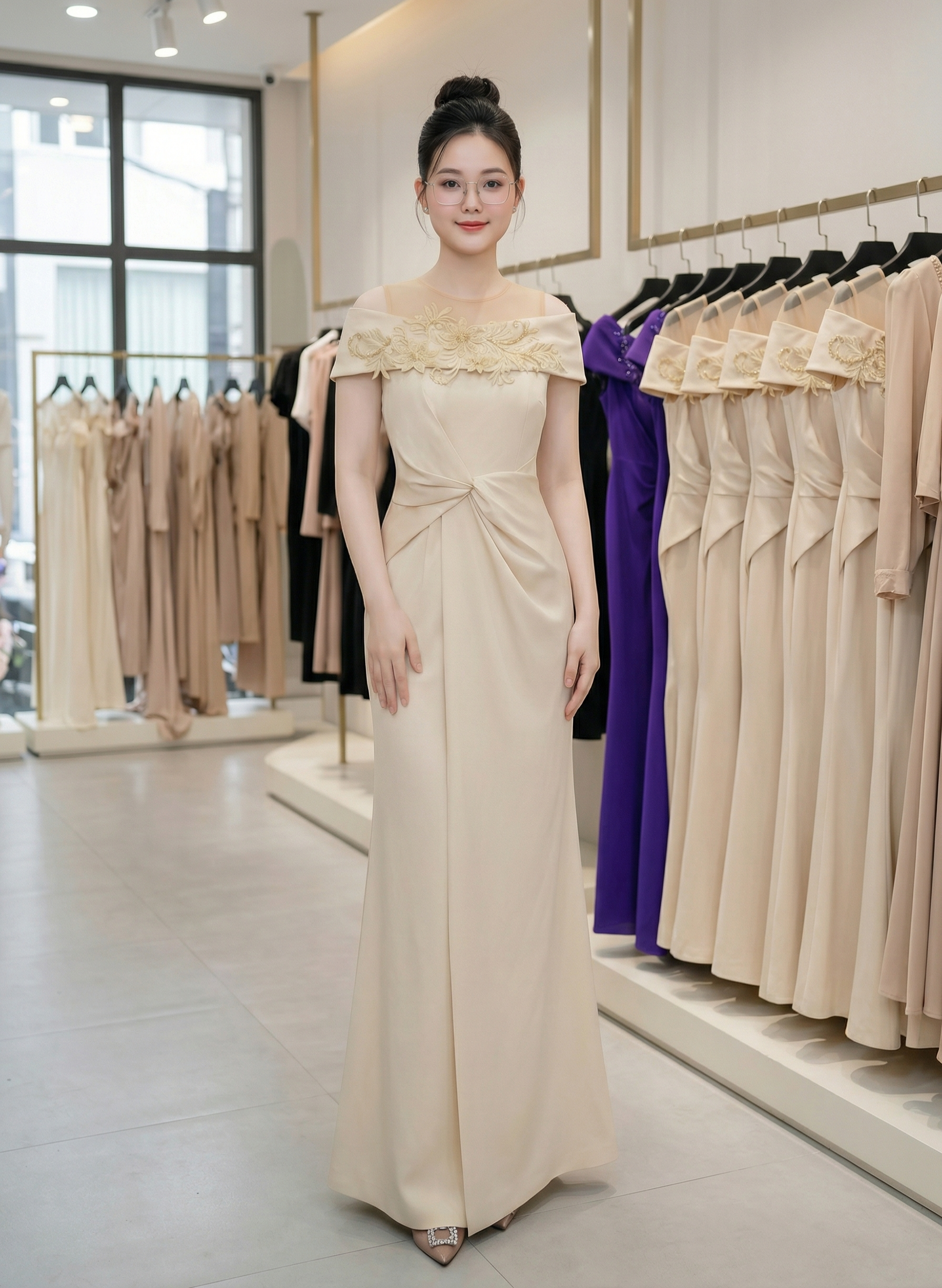 Đầm dạ hội dự tiệc  phối ren hoa cao cấp_thumbnail_13