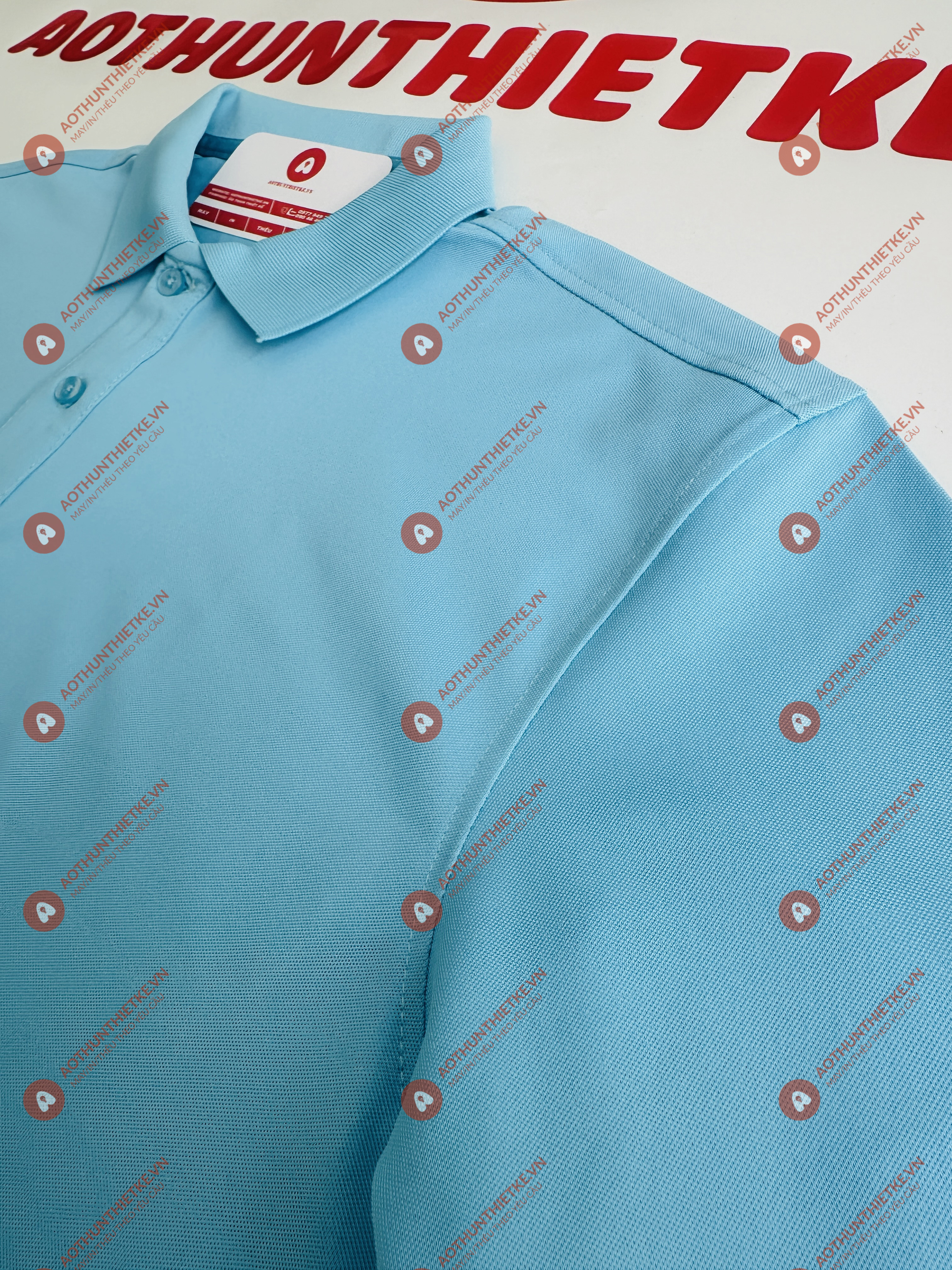 Áo Đồng Phục Polo Basic Thiên Thanh_thumbnail_1