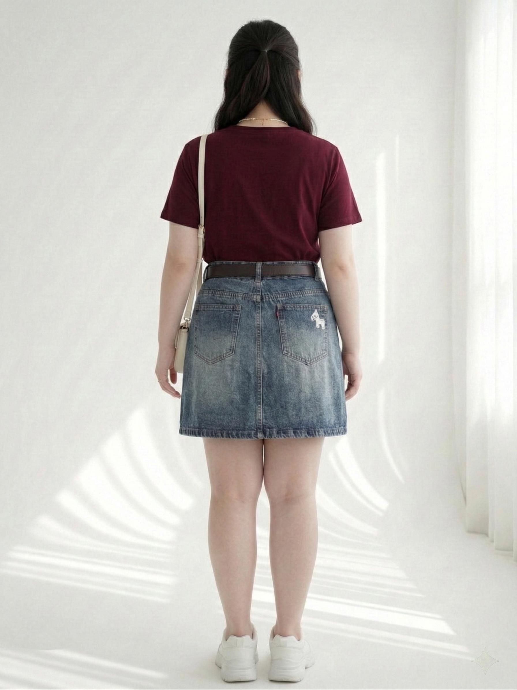 BIGSIZE - Chân váy jean QC thêu ngựa JV2118_thumbnail_6