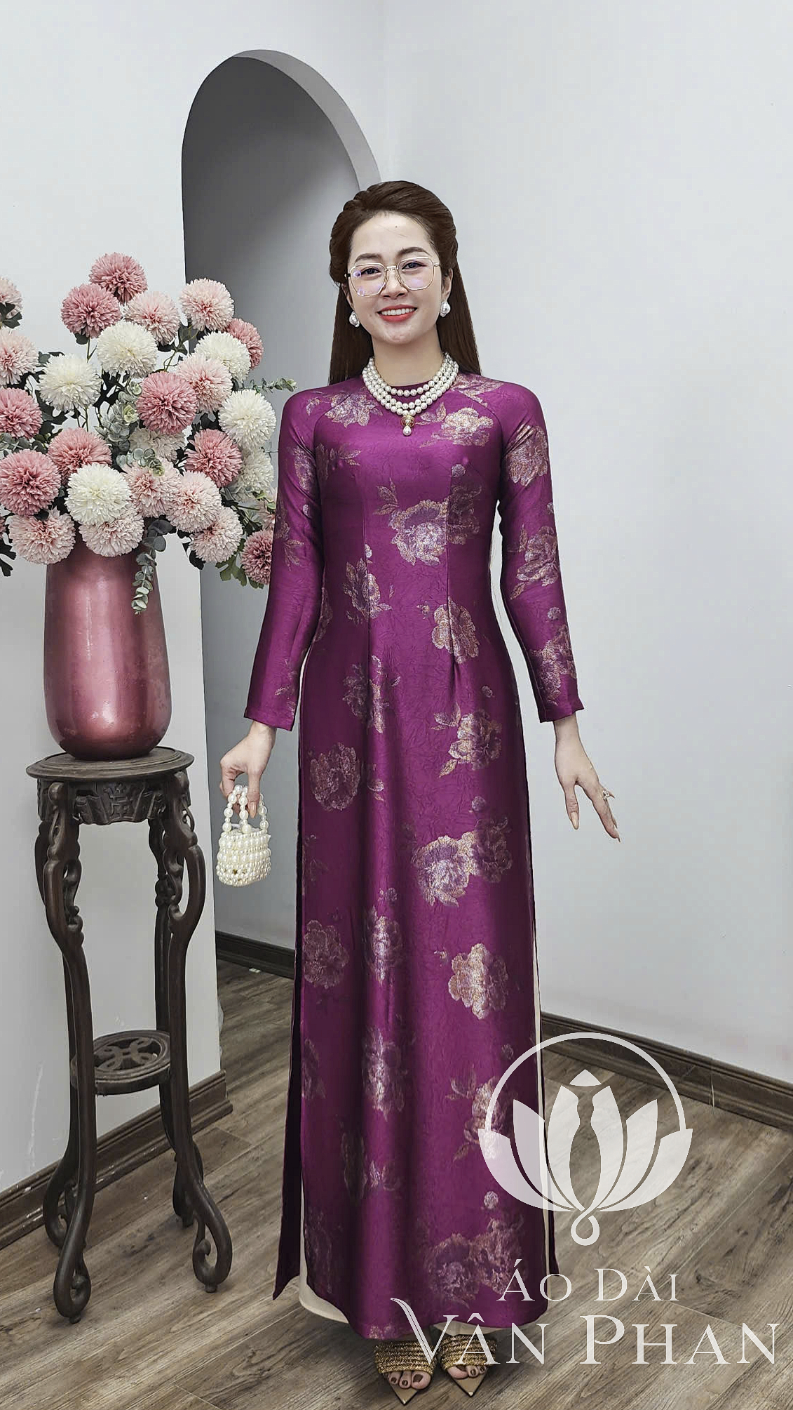 A3149 áo dài vải dubai tím_thumbnail_2