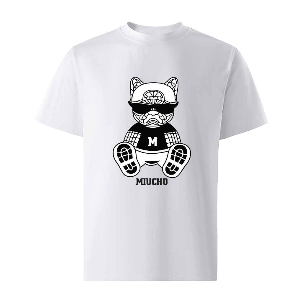 Áo phông nam form rộng 1923 Miucho Iconic vải cotton 4c thoáng mát cổ tròn in artwork_thumbnail_12