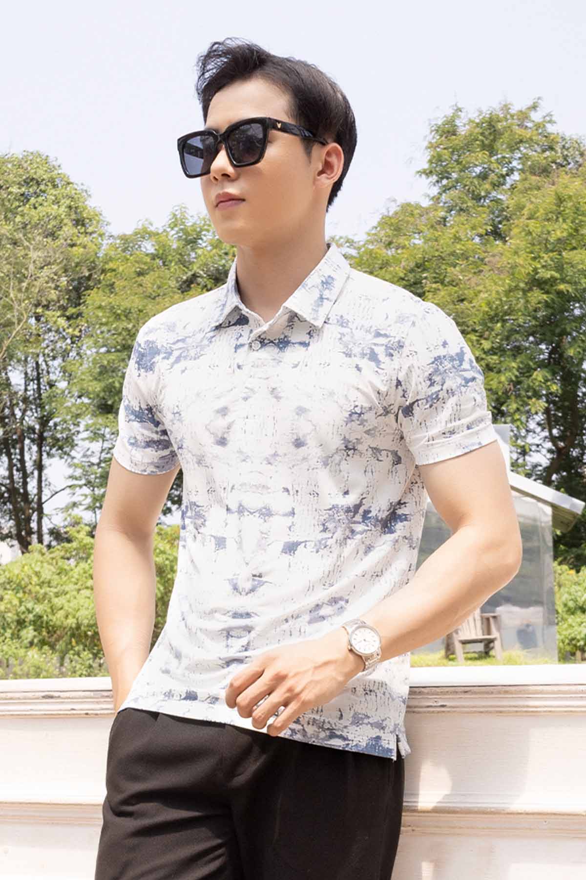 Áo Polo Coolmax Hoạ Tiết GPL2327_thumbnail_4