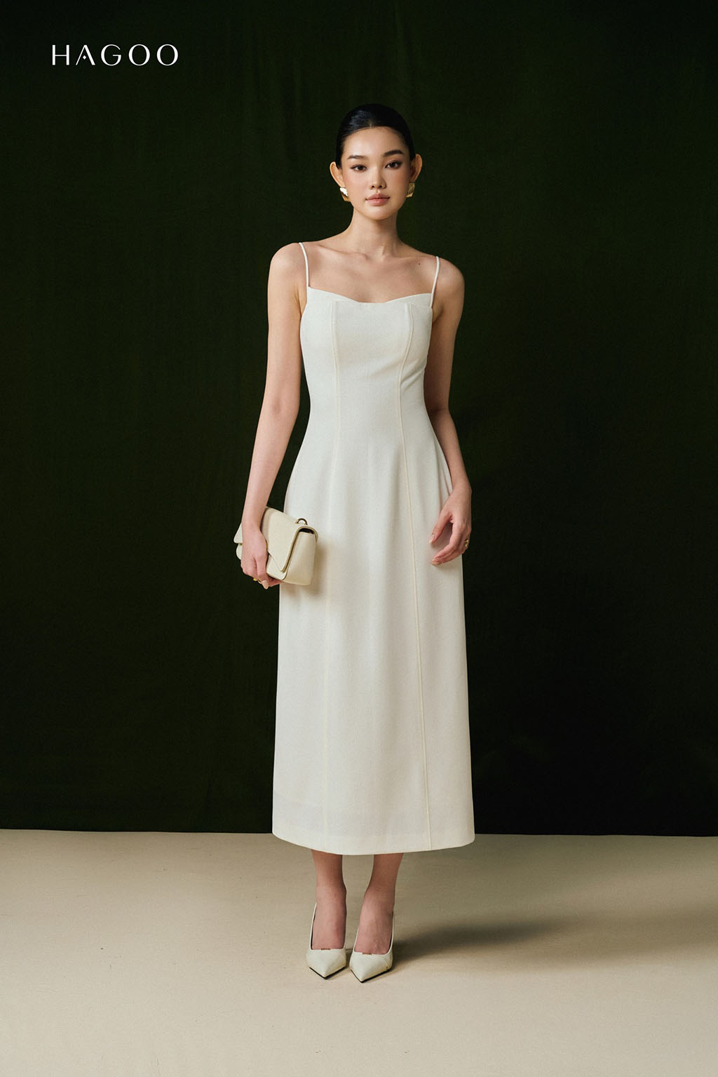 Set Blazer boxy và Váy xòe hai dây HAGOO_thumbnail_3