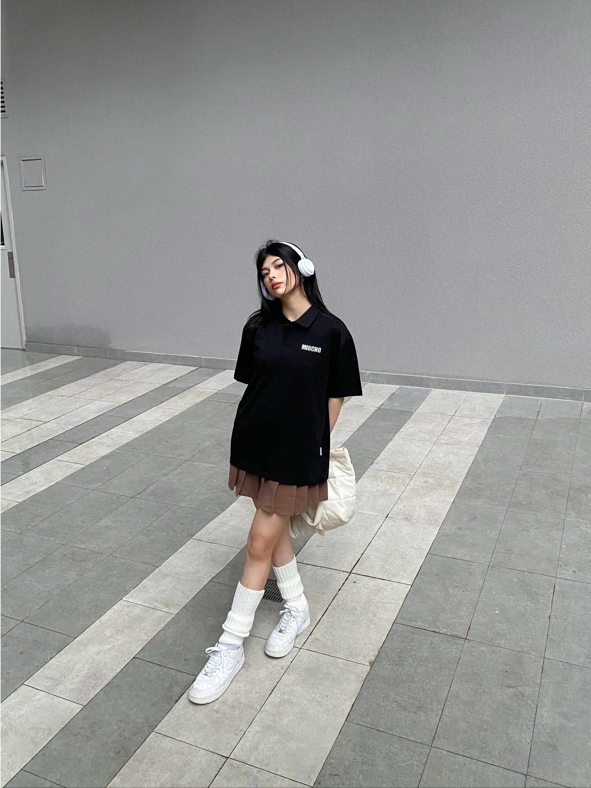 Áo polo nữ form rộng chất vải cotton co giãn thoáng mát PLD1697 Miucho in basic_thumbnail_2