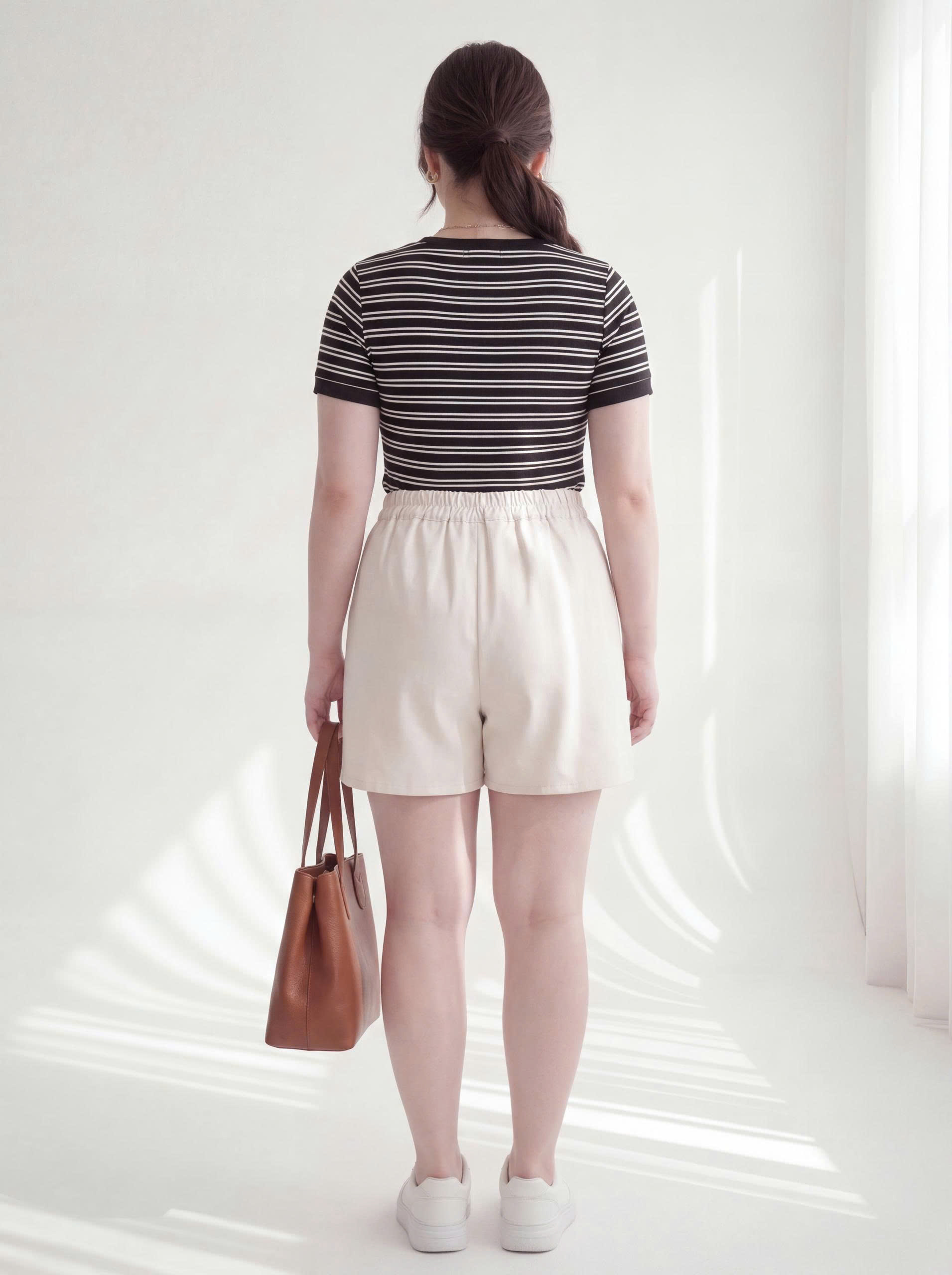 BIGSIZE NỮ - Áo thun sọc form basic V-AK096_thumbnail_2