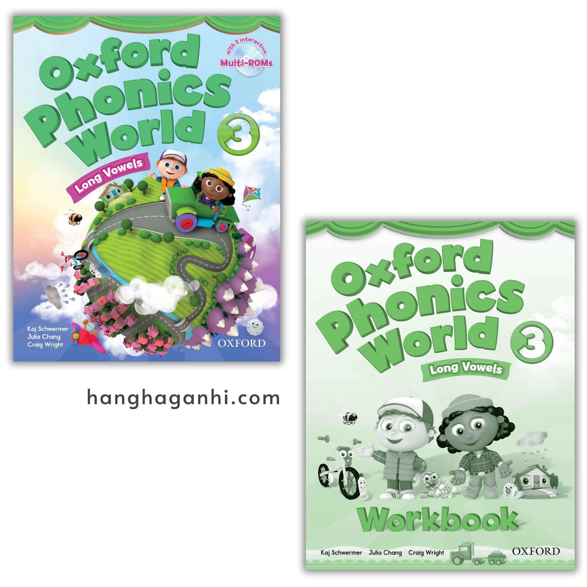 Oxford Phonics World level 3 ( SB-WB) – Tặng kèm File nghe và video