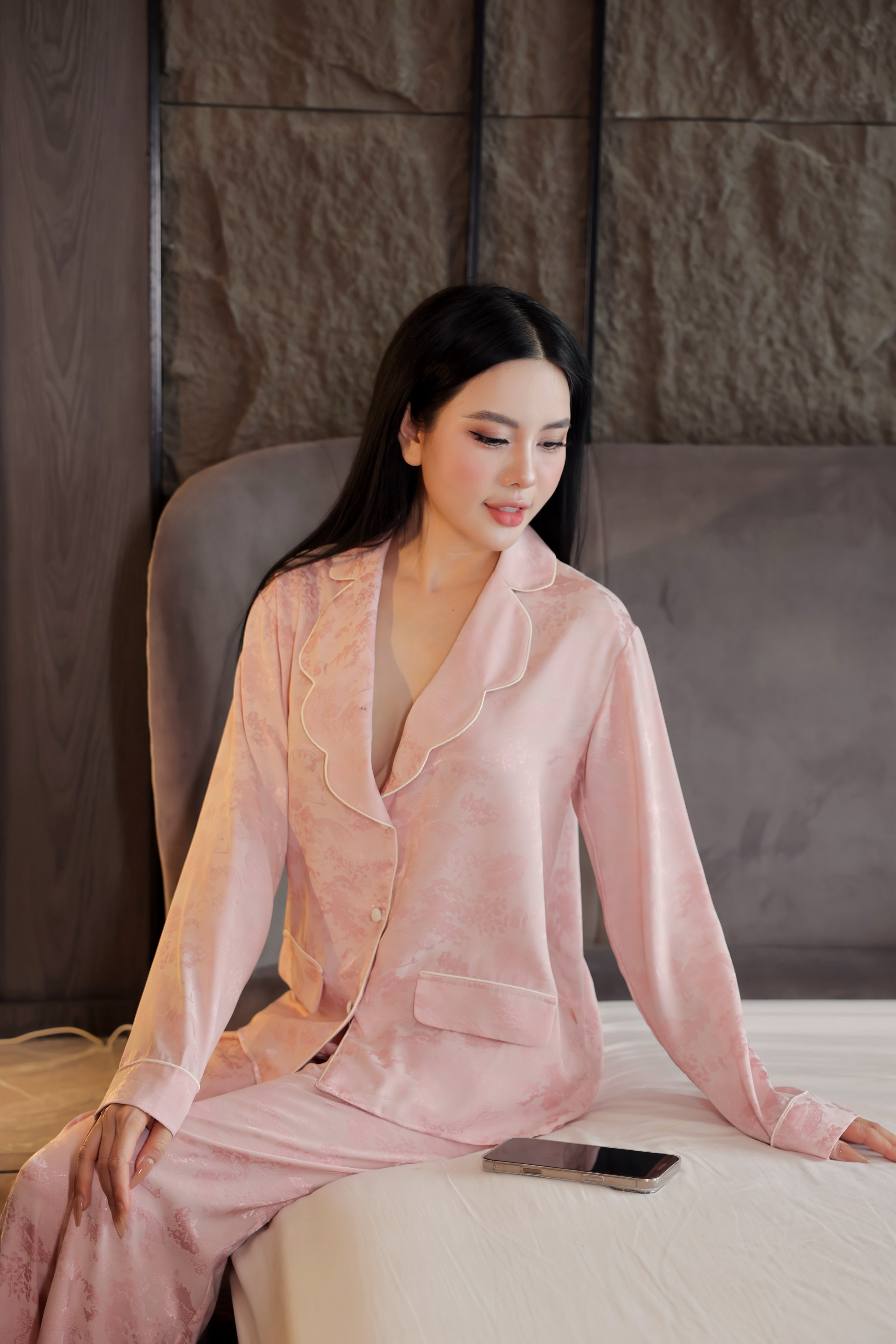 Bộ Gấm Áo Dài Tay, Quần Dài BN650_thumbnail_16