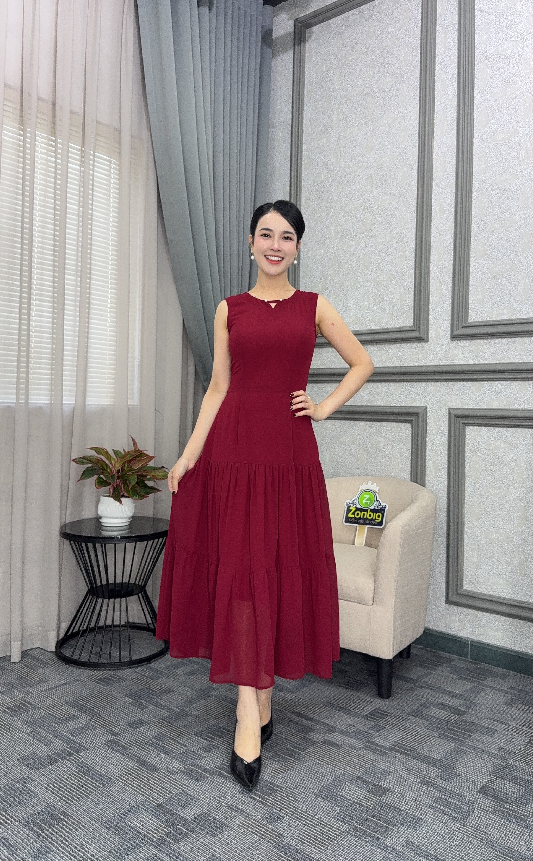 Đầm xòe - Y1992 - Thương hiệu Zonbig
