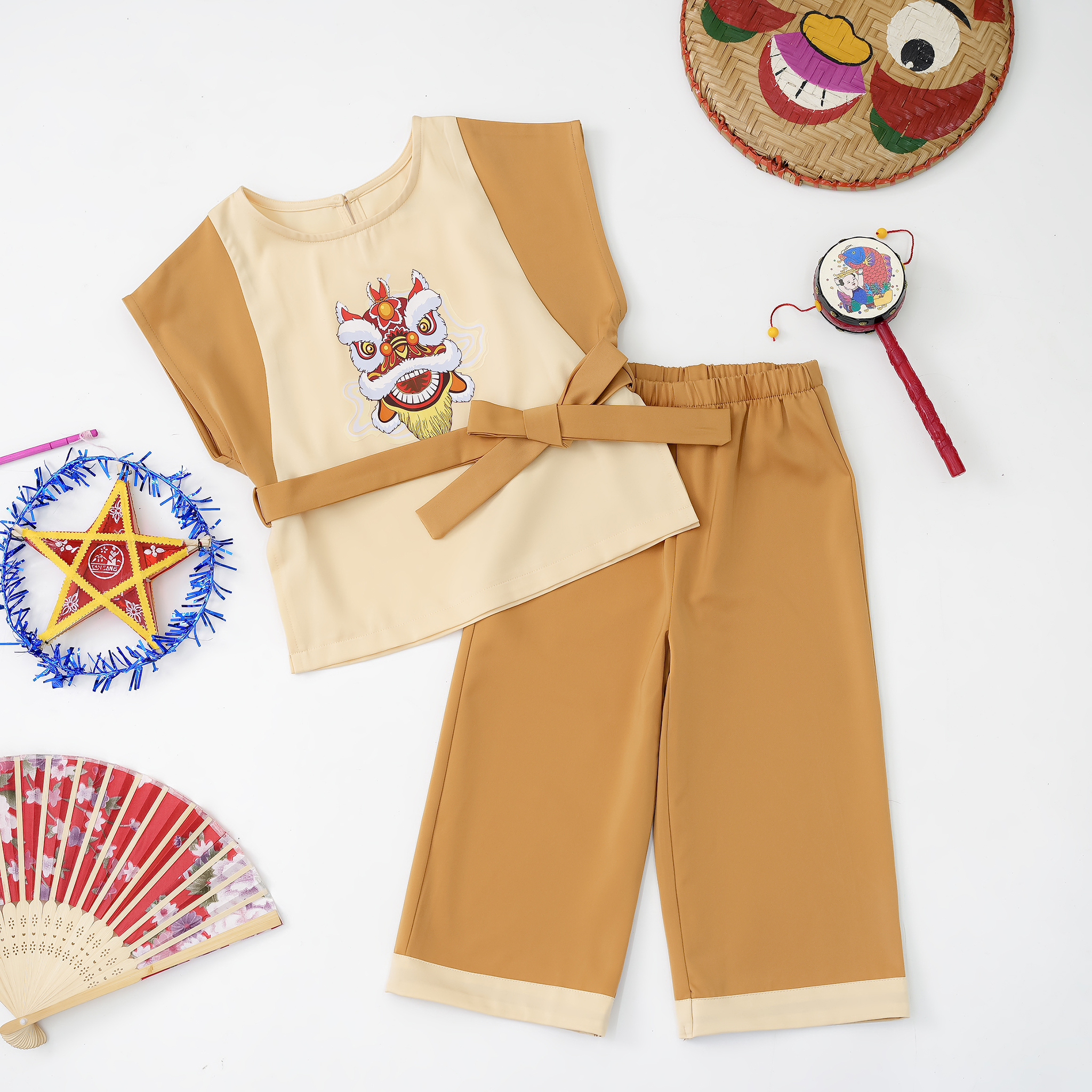 Bộ chú cuội in hình lân