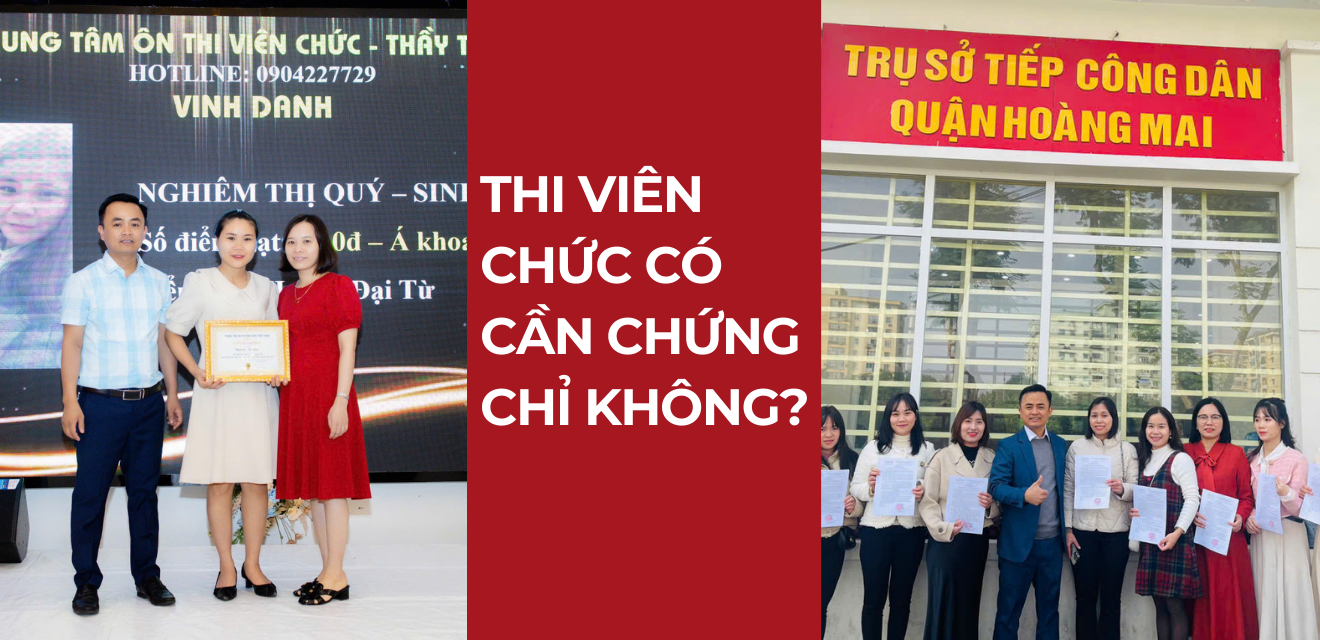 Thi viên chức có cần chứng chỉ không? Giải đáp chi tiết