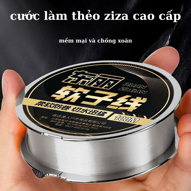 Dây Nylon Ziza Làm Thẻo Cuộn 50M
