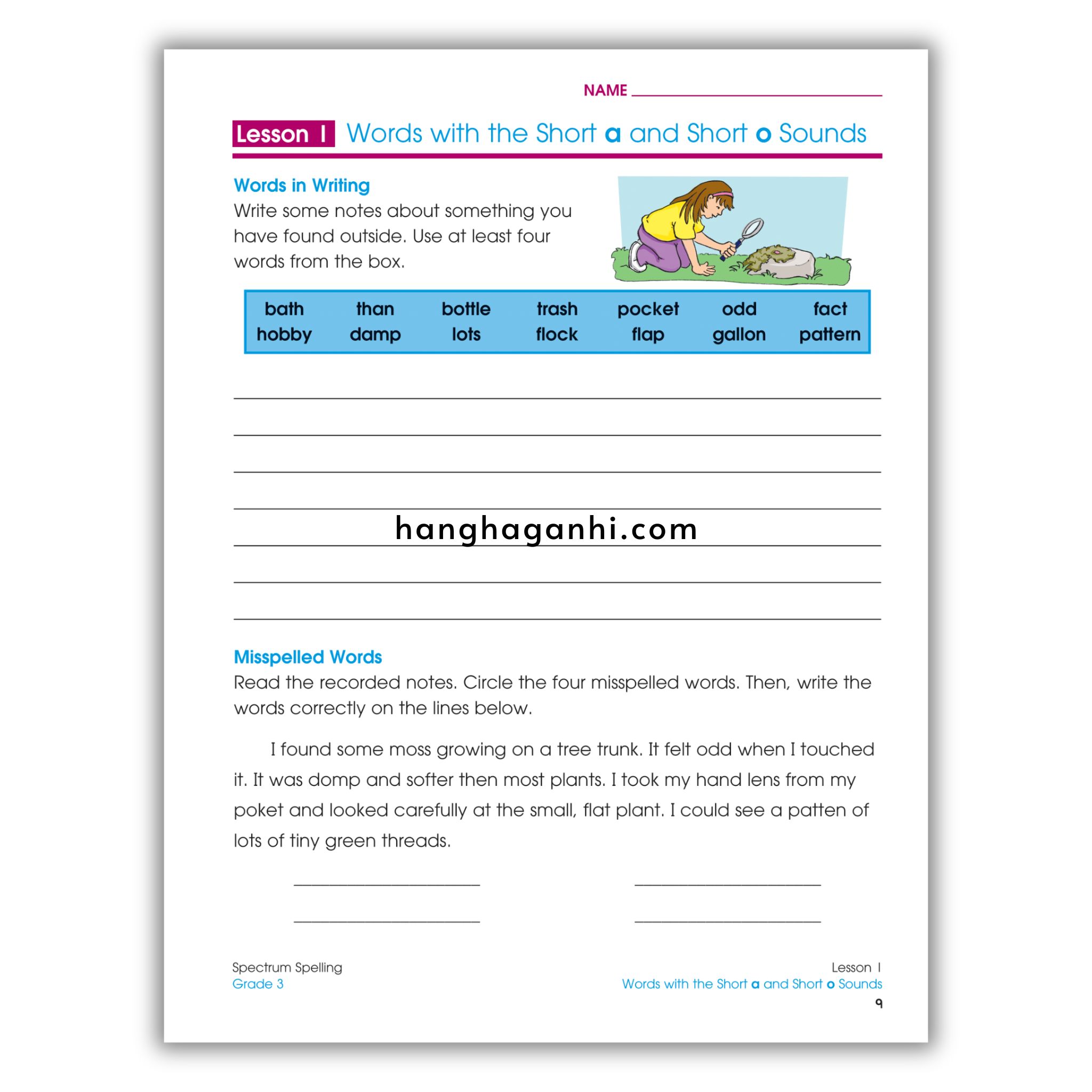 Sách Spectrum Spelling Workbook Grade 3_thumbnail_14