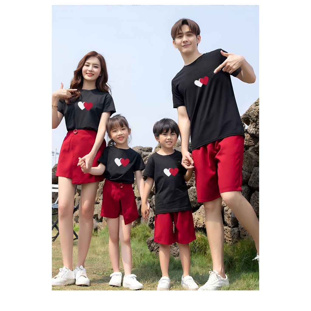 Áo thun gia đình in hình dễ thương - Áo gia đình 3-4-5 người - Loza G0157_thumbnail_7