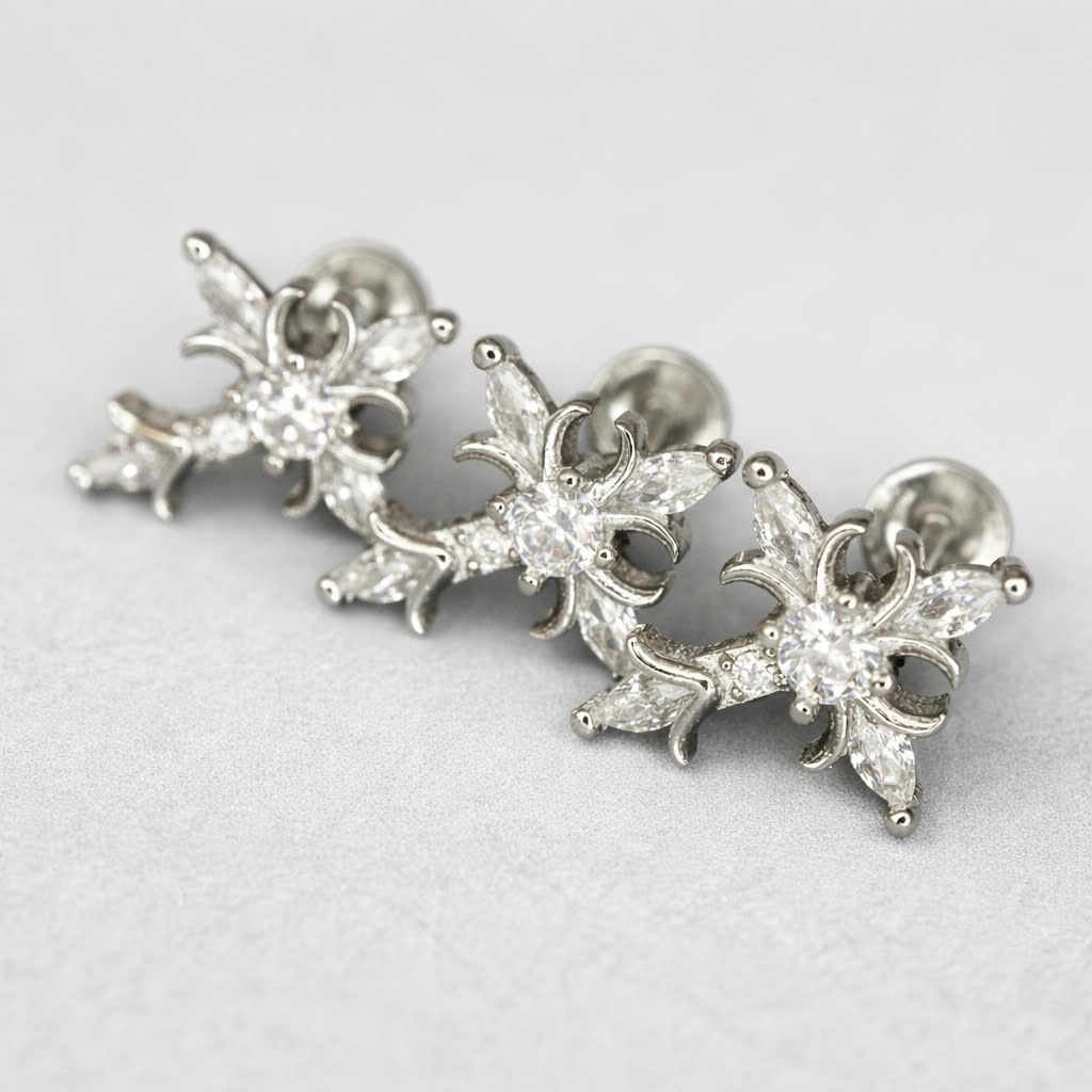 Khuyên kiểu chữ thập hoa Iris bi_thumbnail_2