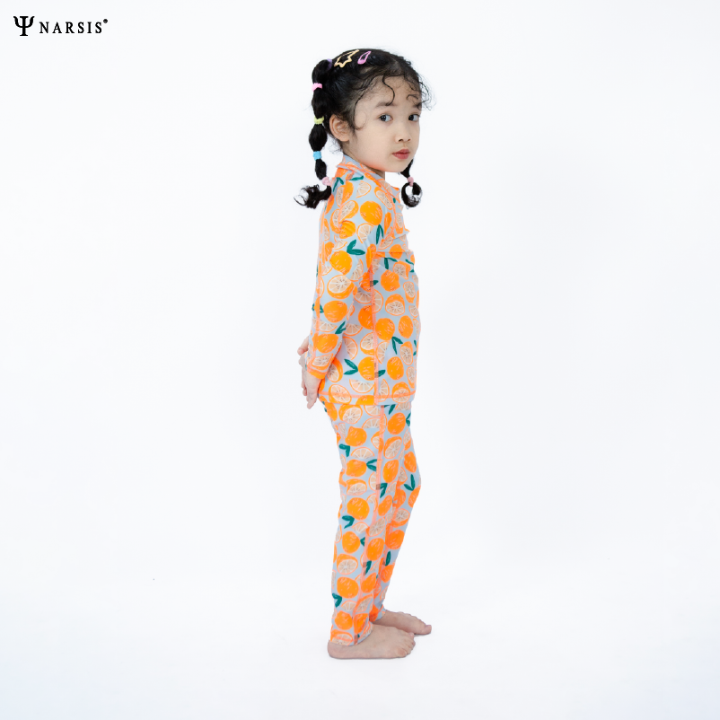 BỘ BƠI BÉ GÁI, BỘ BƠI BÉ KÍN ĐÁO QUẢ CAM CỰC YÊU KA3001 KA23001 NARSIS CHẤT LIỆU THOÁNG MÁT, DỄ C..._thumbnail_2