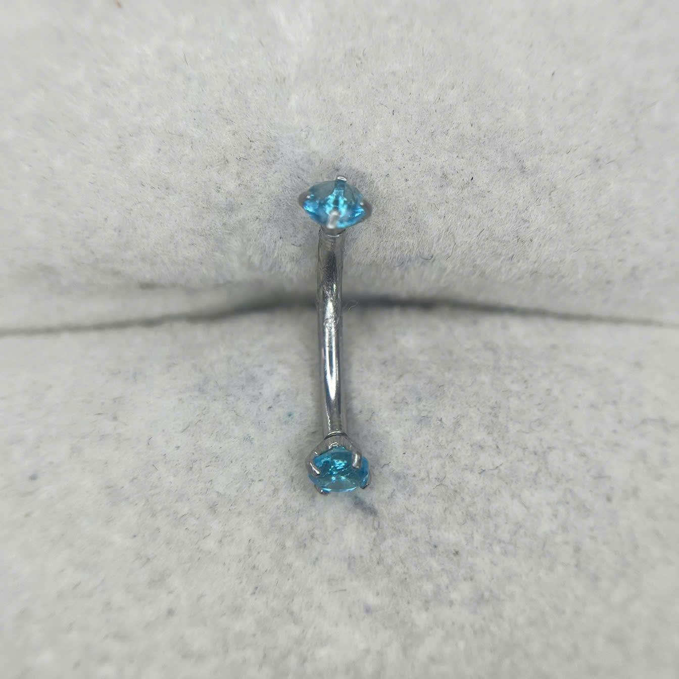 banana kiểu size 10 kim cương xanh dương chấu.