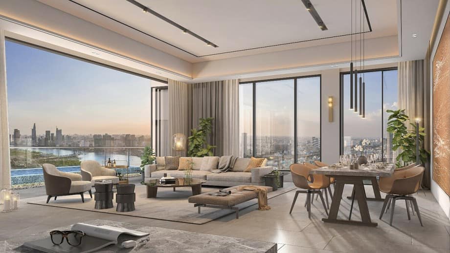 Căn penthouse cuối cùng đẹp nhất dự án The River Thủ Thiêm
