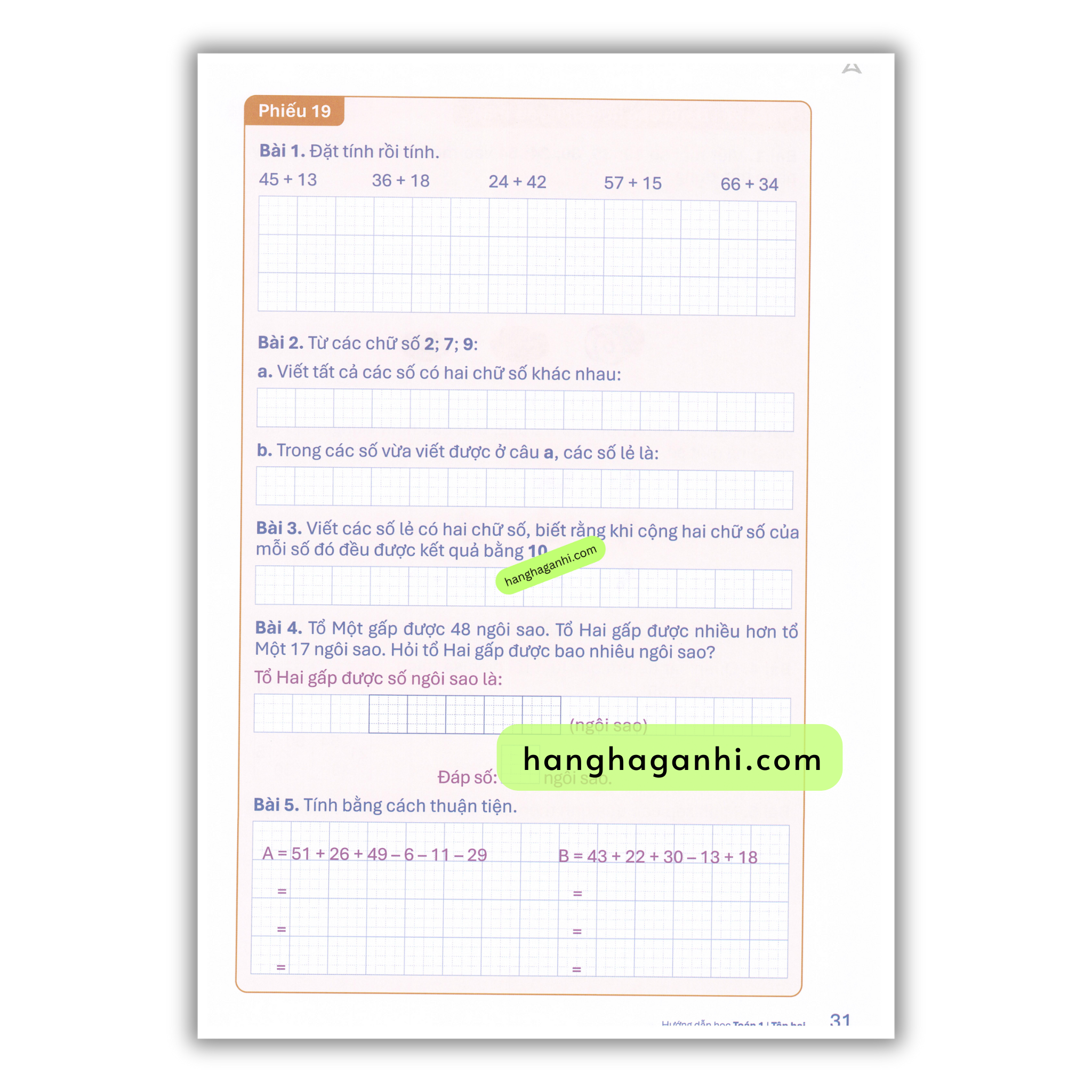 Sách Archimedes lớp 1 Toán tập 2 năm 2025_thumbnail_9