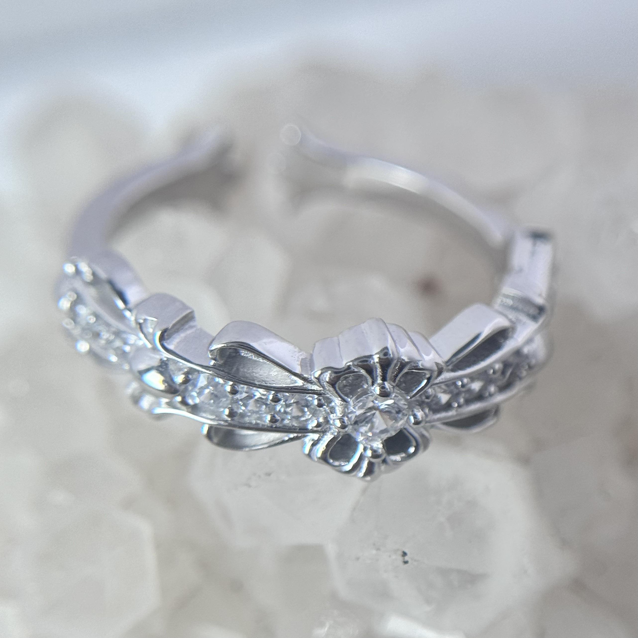 Nhẫn bạc xi bạch kim vương miện size 6_thumbnail_2