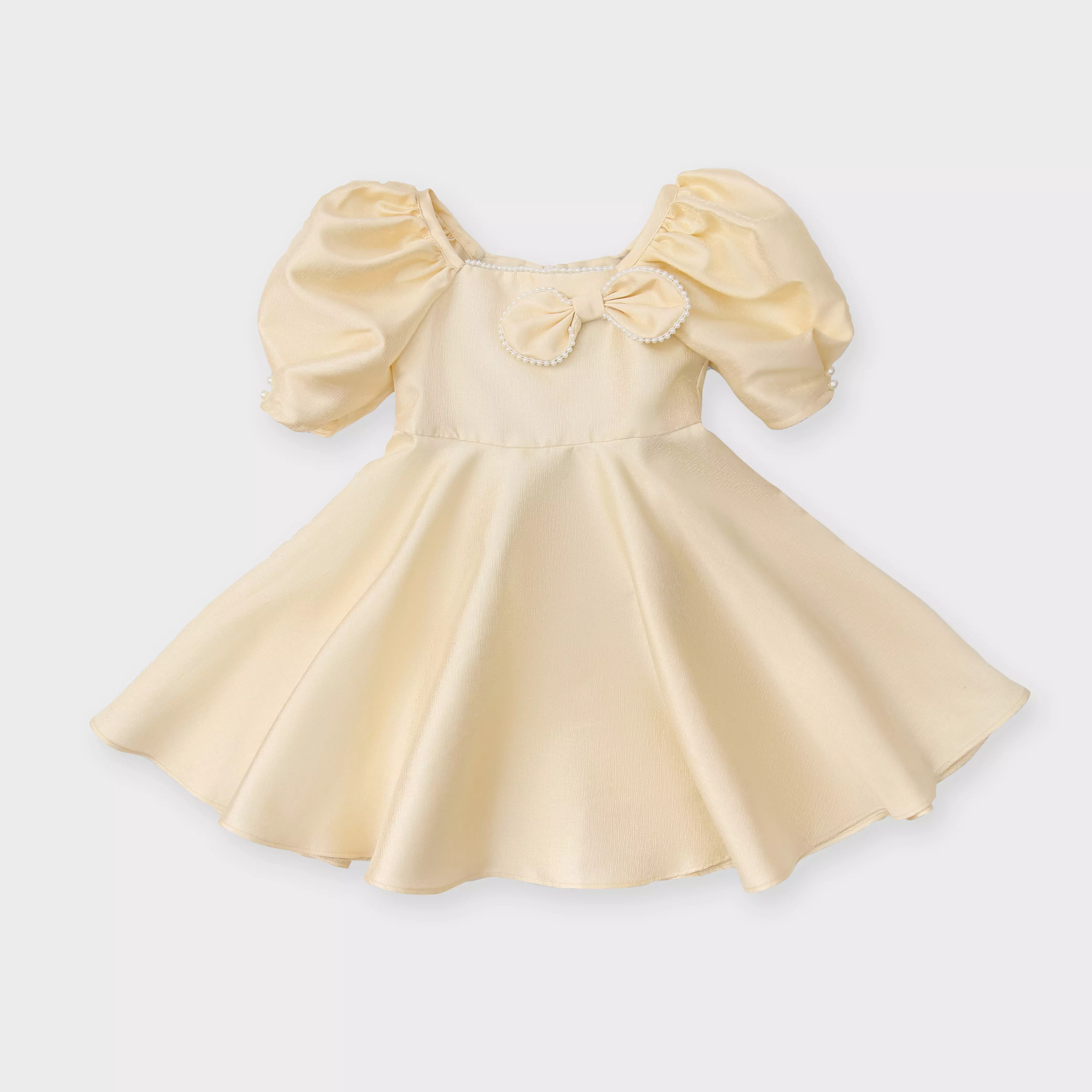 Váy tafta cổ vuông nơ ngực_thumbnail_13