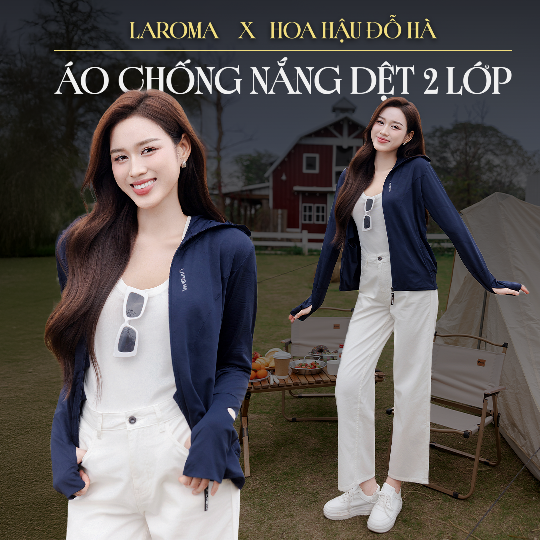 AN22 - Áo chống nắng nữ 2 lớp dệt