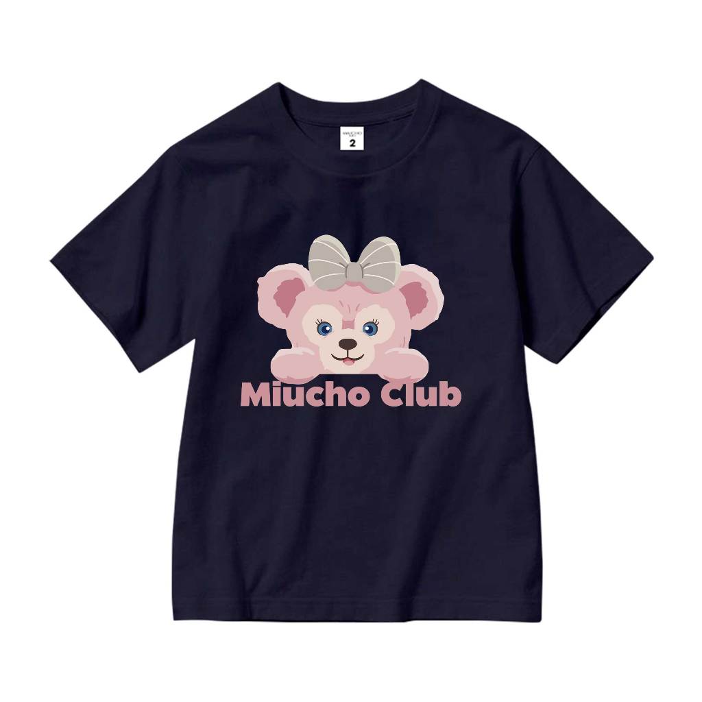 Áo thun cho bé gái cute form rộng AED1109 Miucho Kid tay ngắn cổ tròn style hàn quốc in mix_thumbnail_12