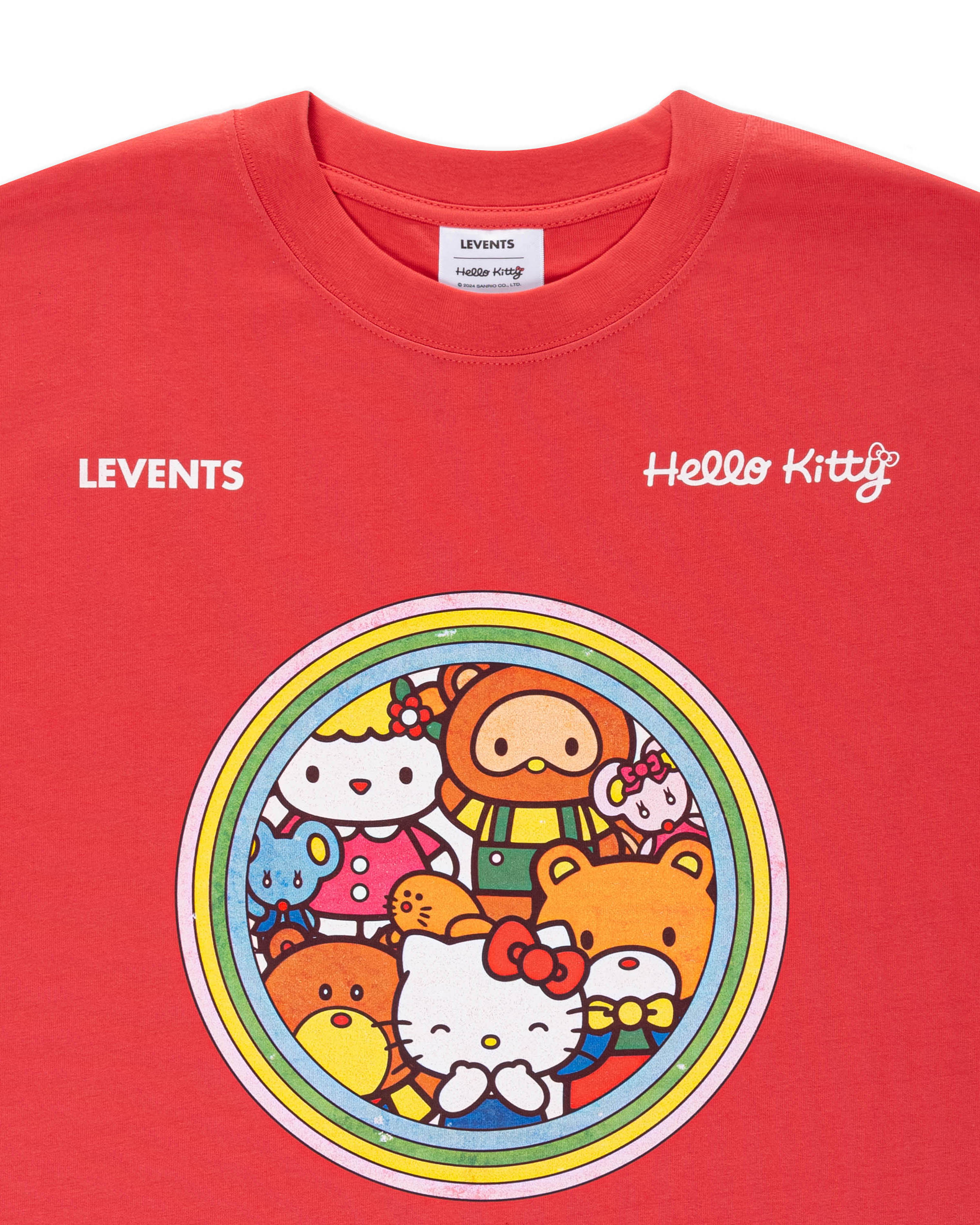 Levents® x Hello Kitty | Kitty's Family Semi-Oversized Tee_thumbnail_2