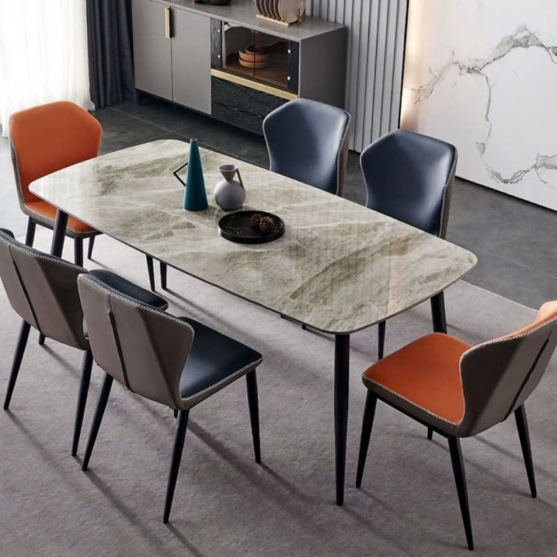 Bộ bàn ăn đá cao cấp Colif Livo A_thumbnail_1