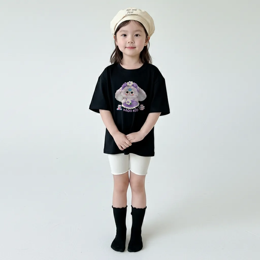 Áo thun bé gái BaBi Three đáng yêu Kado 3600_thumbnail_3