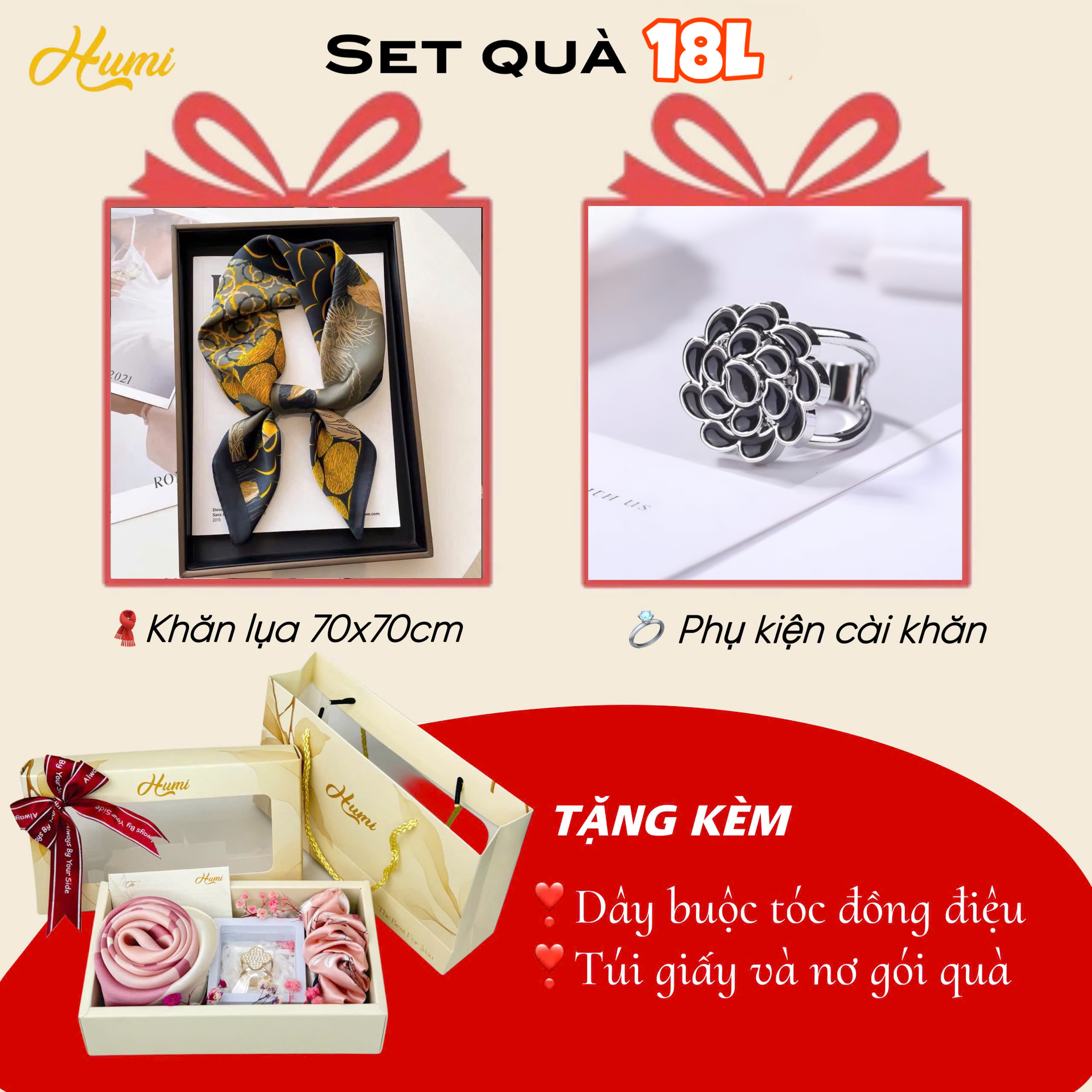 SET QUÀ KHĂN 70 (SQ18L)