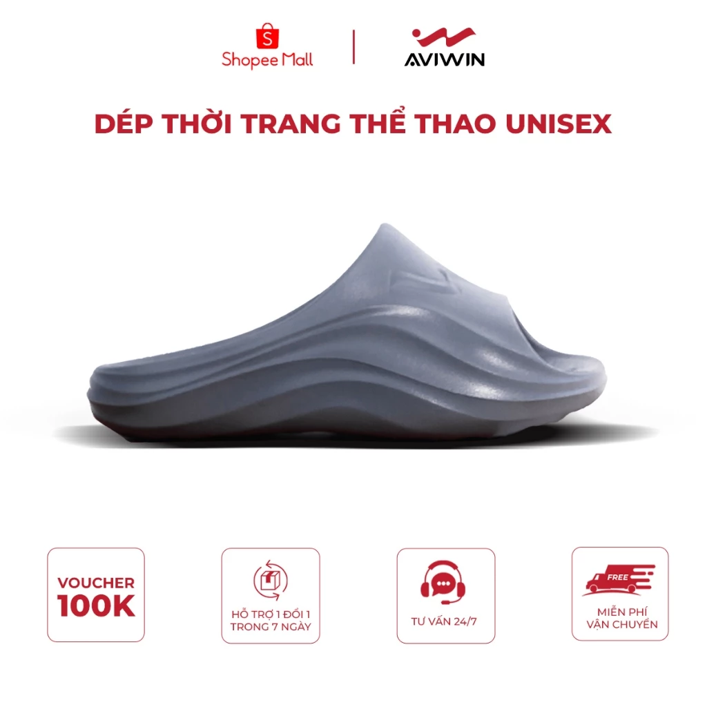 Dép Bánh Mì Nam Nữ AVIWIN AVISLIDE D001_thumbnail_2