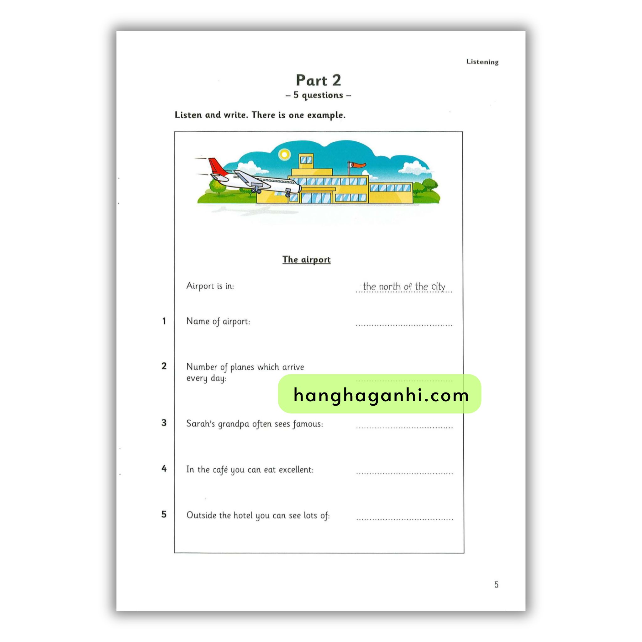 Cambridge English Flyers - Bộ đề 4 cuốn bản mới nhất 2018-2020 Kèm file nghe và đáp án_thumbnail_8