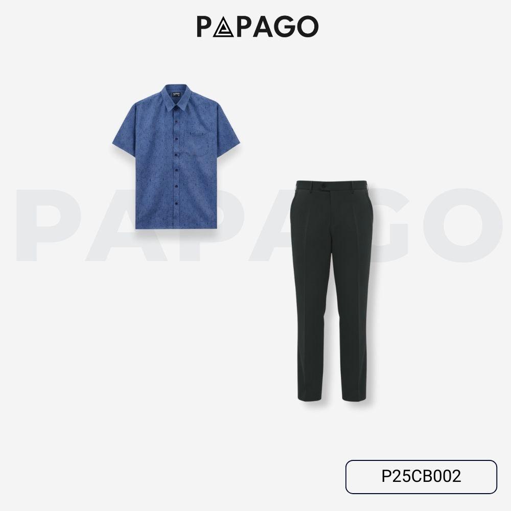 [MỚI] Combo Áo Sơ Mi Quần tây Nam Trung Niên PAPAGO Xô Đũi Lịch Sự Đơn Giản Sang Trọng - CB002_thumbnail_7