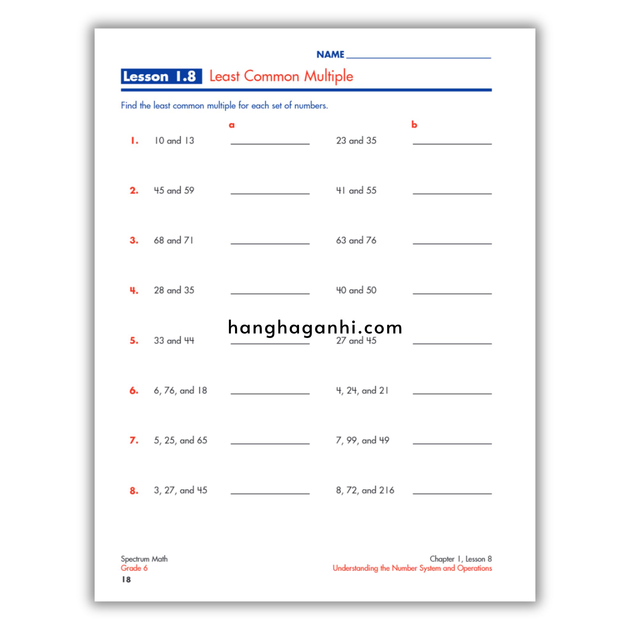 Spectrum Math Workbook Grade 6 - Sách Toán Tiếng Anh cho bé lớp 6_thumbnail_5