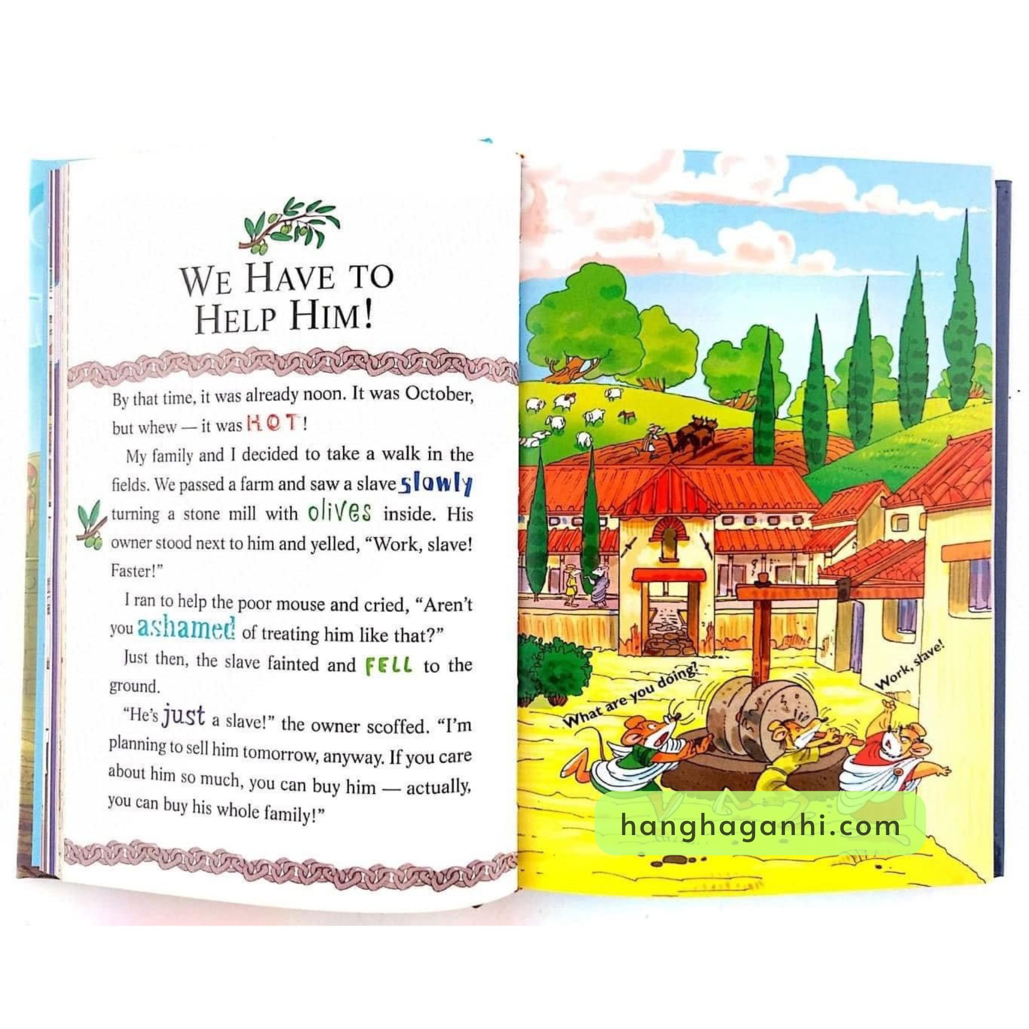 Geronimo Stilton- Bộ 8 cuốn sách Tiếng Anh nhập khẩu_thumbnail_4