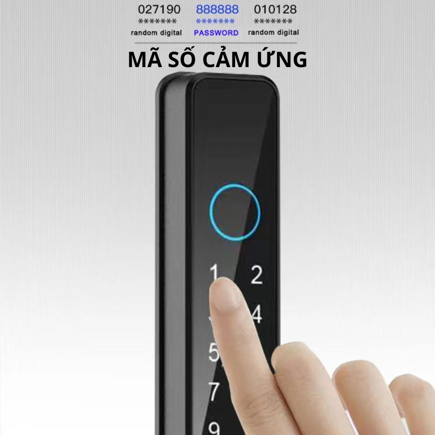 Khóa Thông Minh Kachi MK42 - Chuyên Dụng Cửa Nhôm Xingfa, Cửa Kính | Mở Khóa Qua App Tuya, Vân Tay, Thẻ Từ | Chống Nước IP65_thumbnail_5
