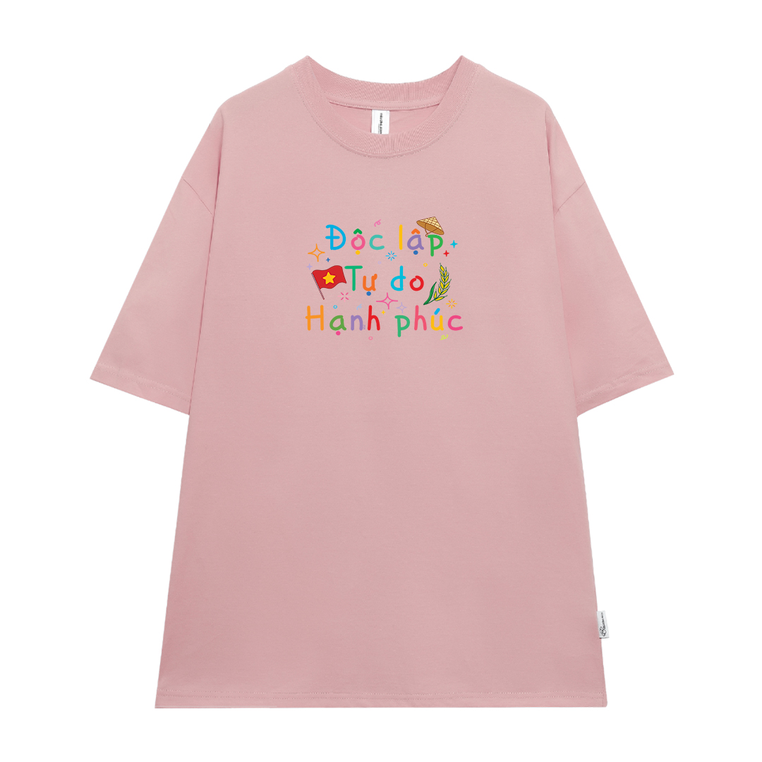 Áo thun Việt Nam tôi yêu form rộng 2127 Miucho cổ tròn vải cotton 4c 220gsm thoáng mát in mix_thumbnail_10