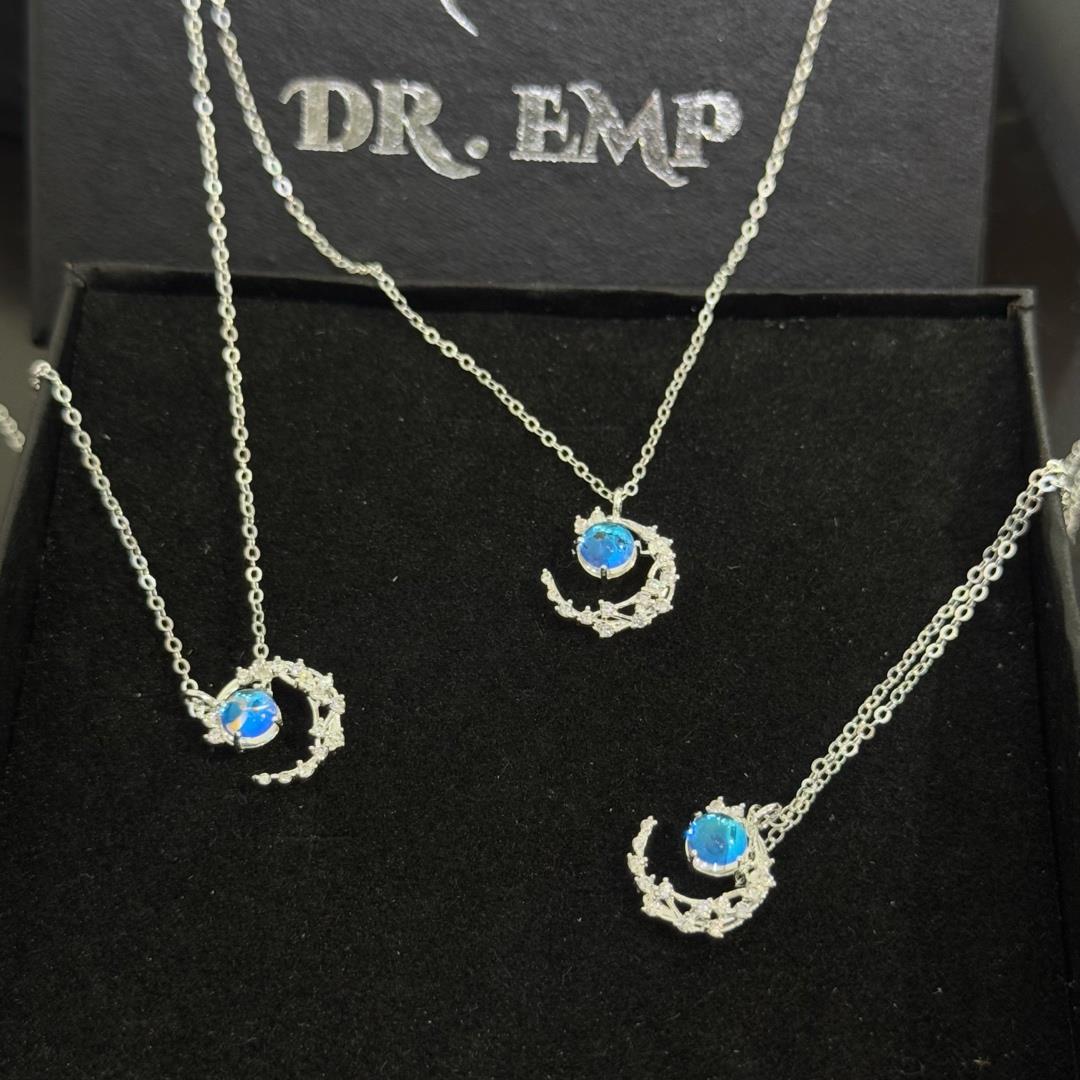 vòng cổ bạc s925 hình mặt trăng đá mặt trăng._thumbnail_3