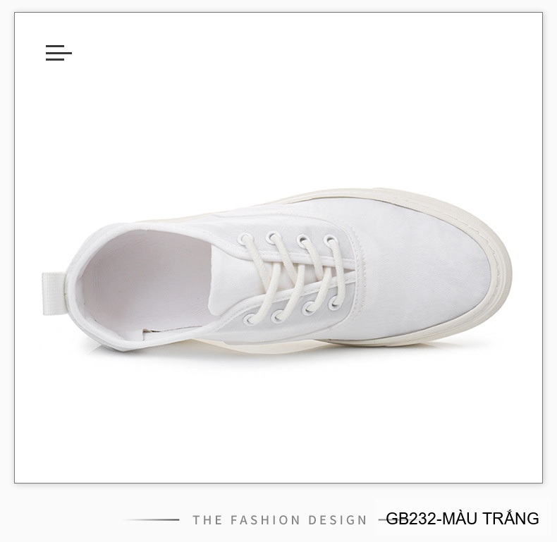 GB232 - Giày sneaker vải nam nữ đế bệt phong cách thường ngày, màu trơn chống thấm_thumbnail_18