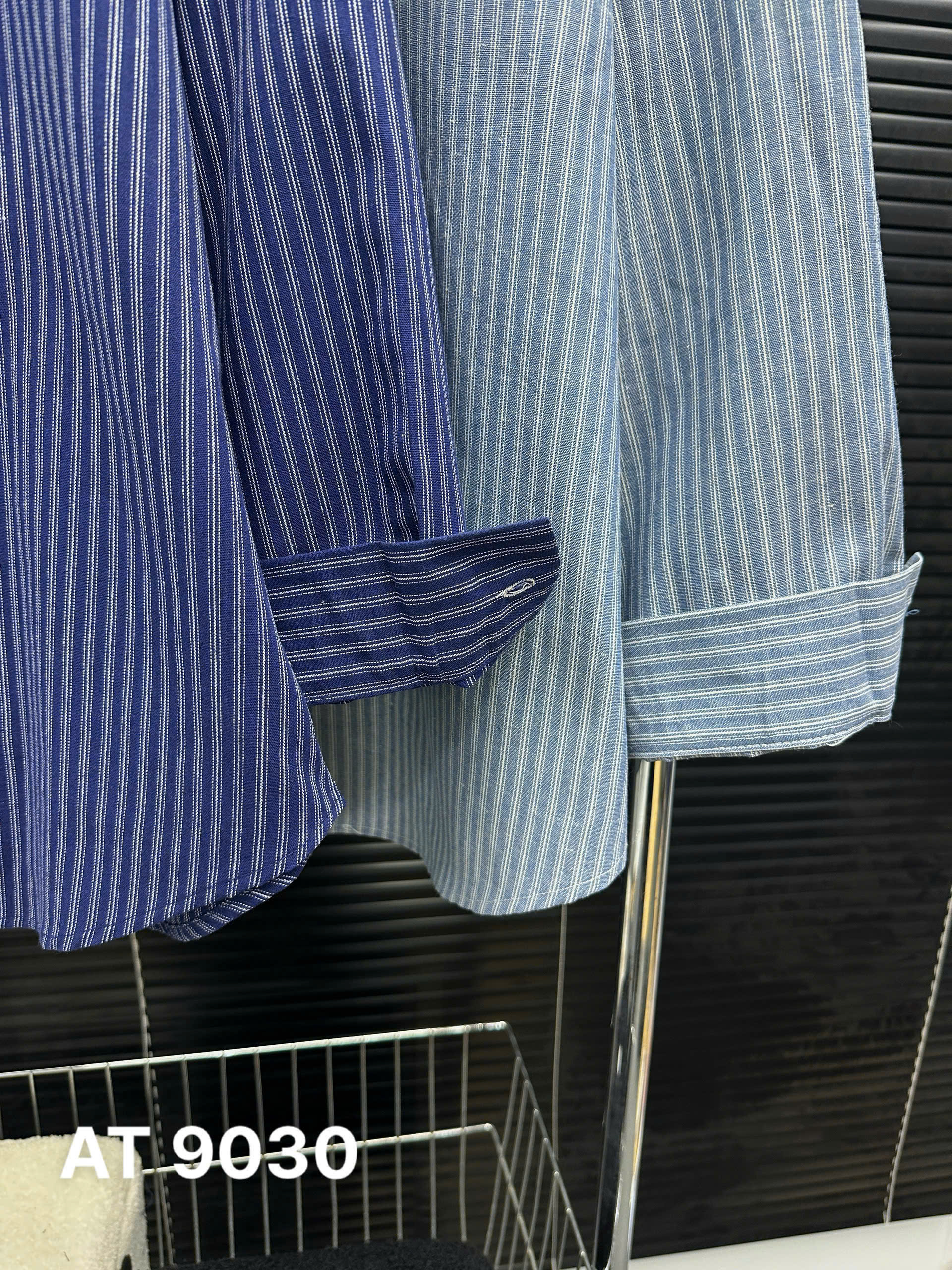 Áo sơ mi tay dài thêu bigsize AT9030 dành cho nàng béo mập từ 55-90kg_thumbnail_4