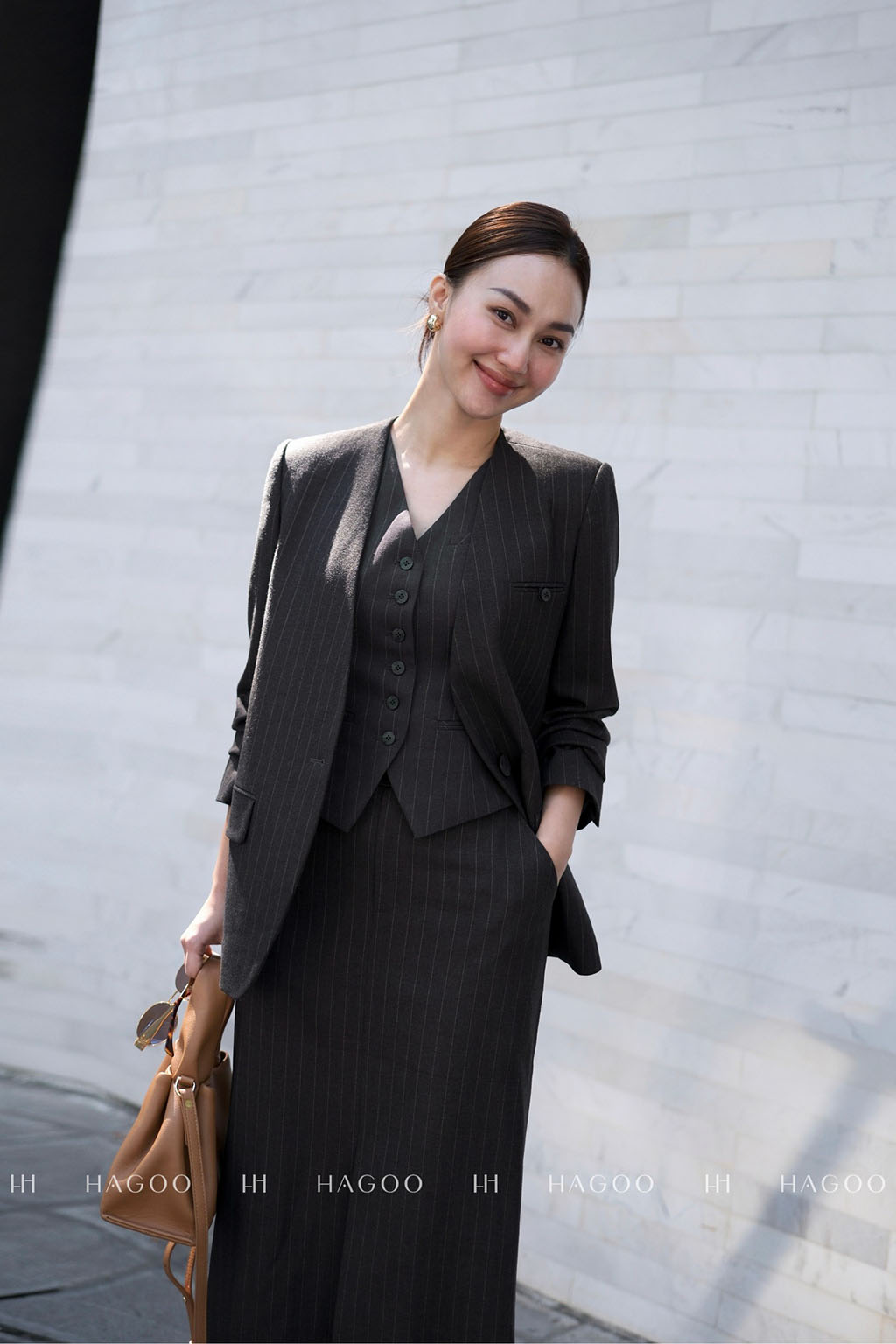 Blazer không ve bổ cơi ngực HAGOO_thumbnail_4