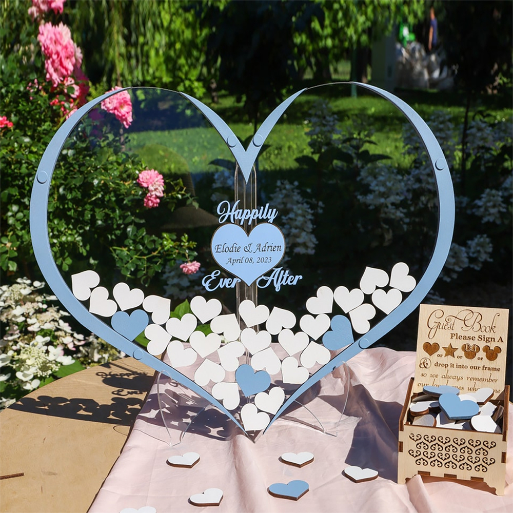 Tranh Thả Gỗ Đám Cưới, Sự Kiện, Công Ty, Sinh Nhật (Đủ phụ kiện) - Size tính theo chiều ngang_thumbnail_24